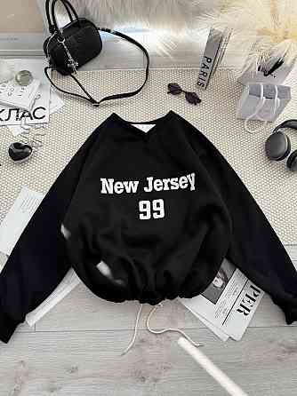 Унісекс  базовий стильний світшот трьохнитка на флісі Одеса