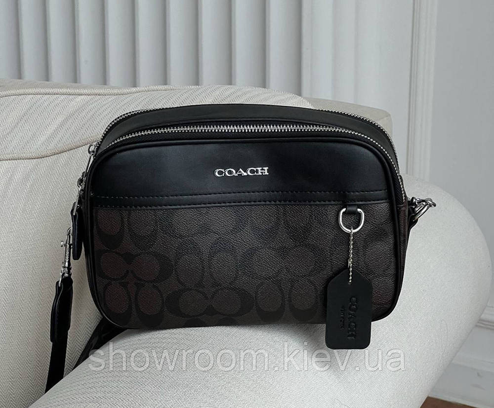 Жіноча брендова сумка crossbody Coach (1376-2) Київ - фото 3