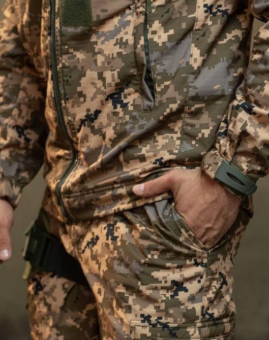 Демісезонний тактичний костюм Cофтшел Softshell Rocket НП4862 (Піксель) XL Вінниця - фото 6