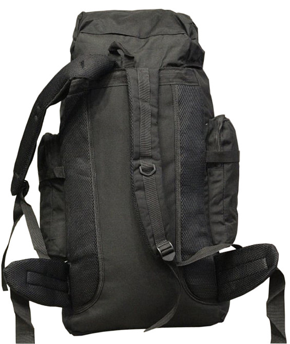 Рюкзак туристичний 70 л чорний Київ - фото 3