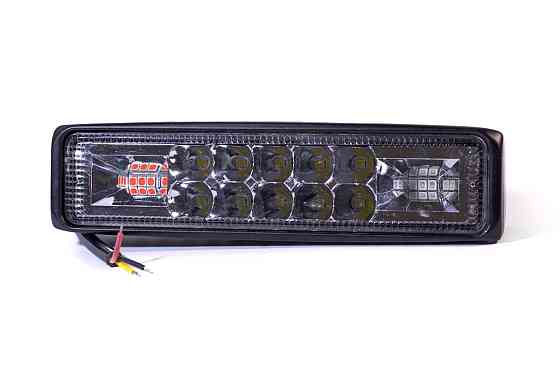 Світлодіодна фара AllLight FG-30W Spot 9-30V + червоно-синій страбоскоп Харків