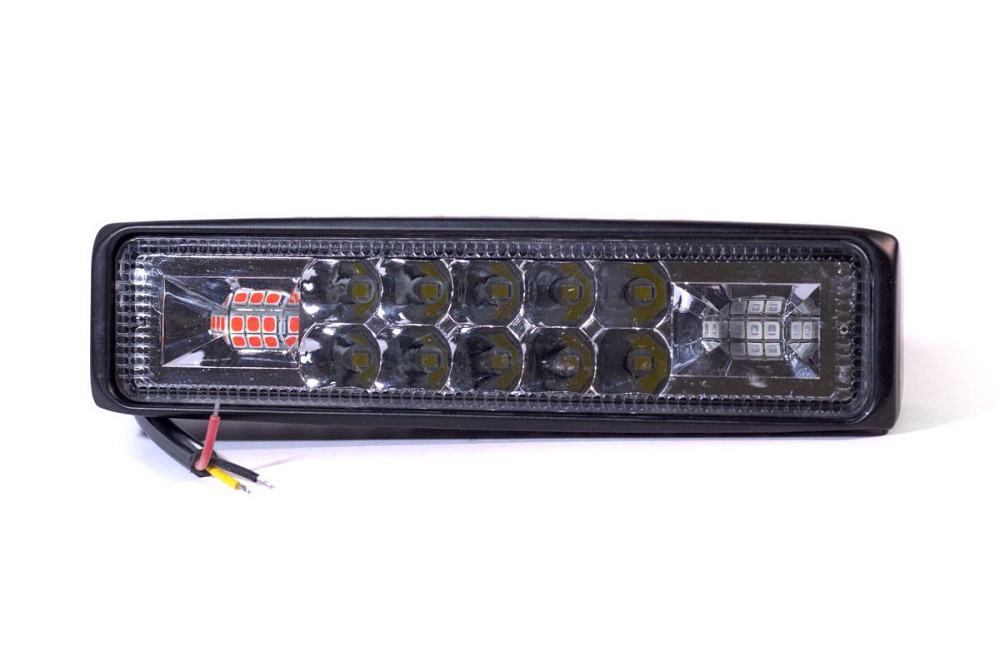 Светодиодная фара AllLight FG-30W Spot 9-30V + красно-синий страбоскоп Харьков - изображение 3