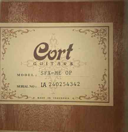 Єлектроакустична гітара Cort SFX-ME OP. Харків