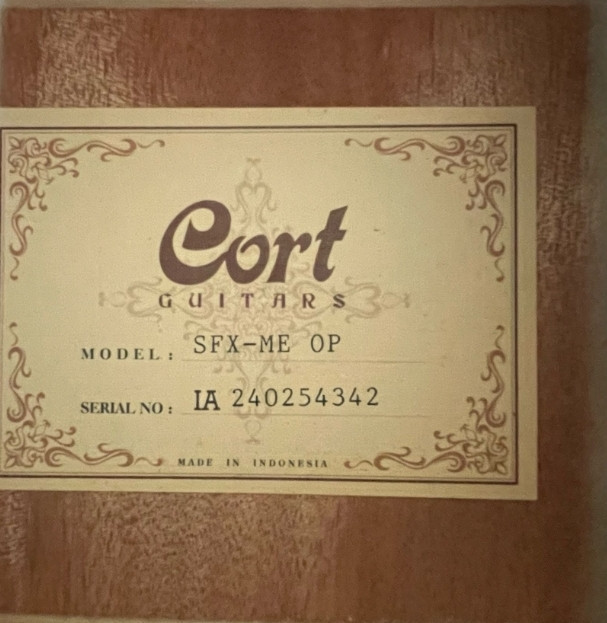 Єлектроакустична гітара Cort SFX-ME OP. Харків - фото 1