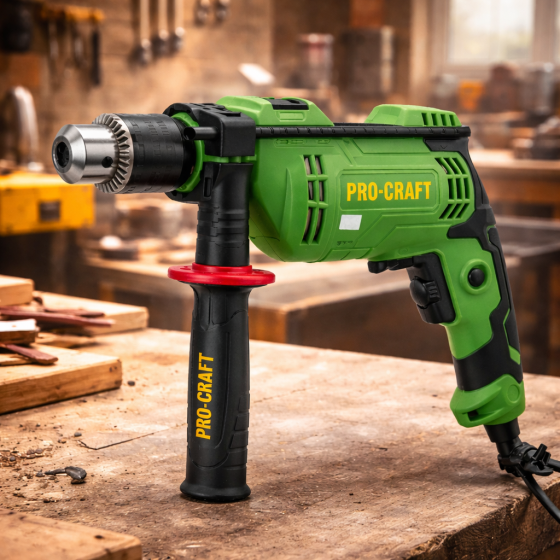 Ударна дриль Procraft PS-1100  810 Вт,Професійна ударний дриль,Електрична ударний дриль патрон 13 мм Львів