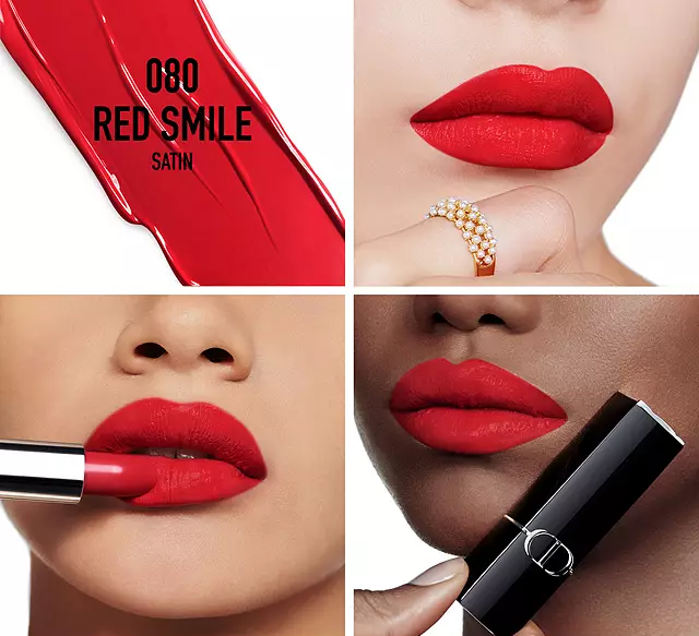 Помада для губ Dior Rouge Dior Satin 080 Red Smile Слов'янськ - фото 4