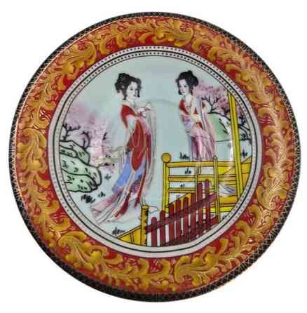 Сервиз для кофе 6 персон из фарфора Девушки Киев