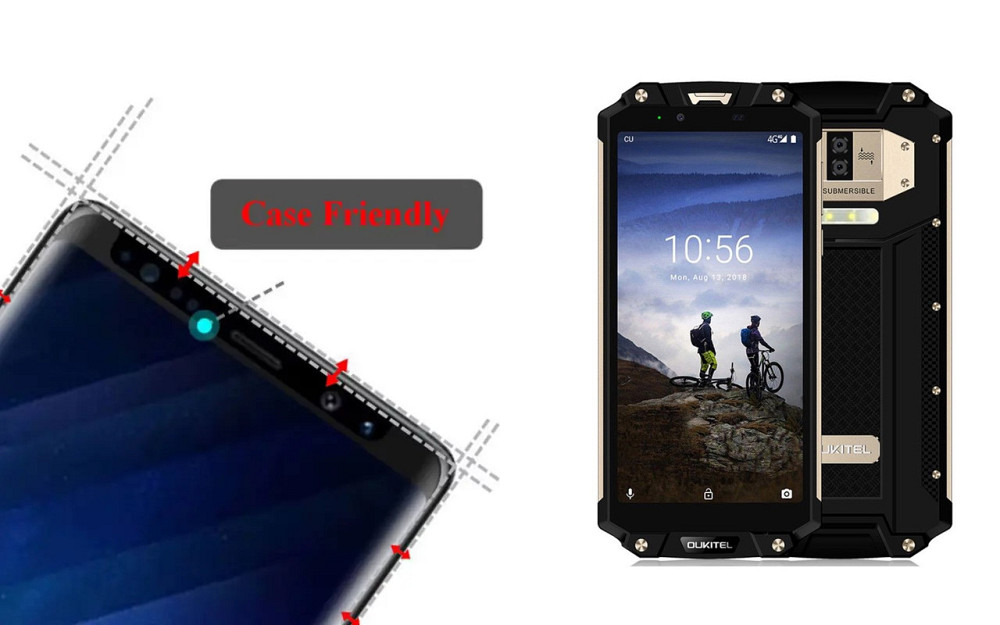 Защитное стекло HyperGlass Pro для Oukitel WP2 – максимальная чувствительность и защита Киев - изображение 4