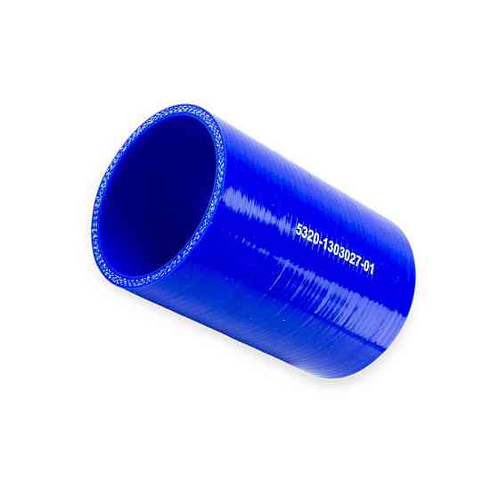 Патрубок Камаз короткий прямий силікон l=120мм d=70мм радіатора Мукачево