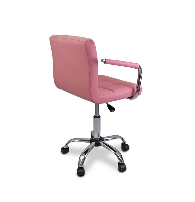 Барний стілець Hoker Just Sit ASTANA PLUS регульований стільчик крісло для кухні, барної стійки Рожевий Київ - фото 6