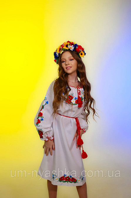 Дитяче вишите плаття вишивка "Марися" р.104 Кривий Ріг - фото 5