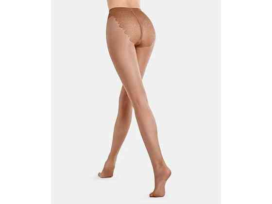 Колготки капучіно жіночі поліамідні класичні BIKINI (Smart Box) cappuchino 20 DEN р.4 ТМ GIULIA Київ
