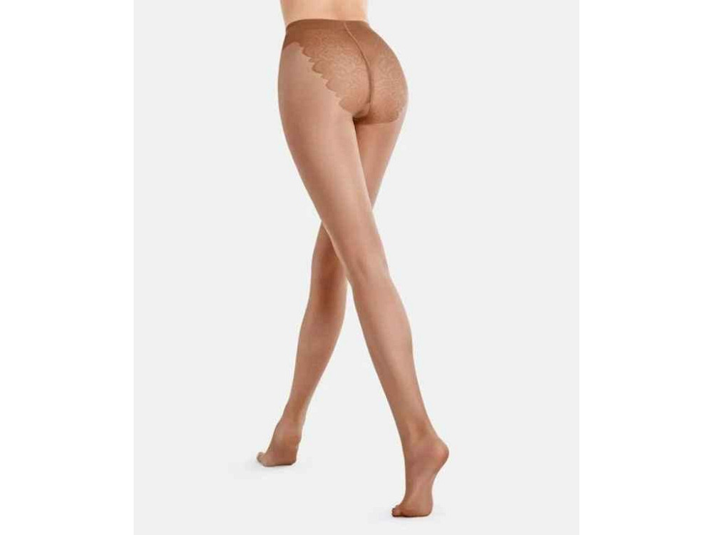 Колготки капучіно жіночі поліамідні класичні BIKINI (Smart Box) cappuchino 20 DEN р.4 ТМ GIULIA Київ - фото 1