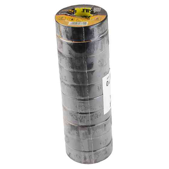 Лента изоляционная ПВХ (черная) 0.13мм×19мм×10м SIGMA (8413601) Киев