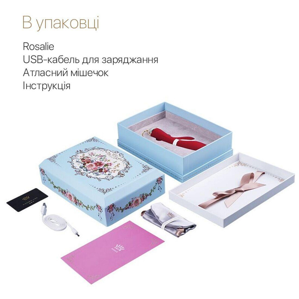 Смартвибратор-кролик Zalo — Rosalie Royal Blue Sex Aura Киев - изображение 9