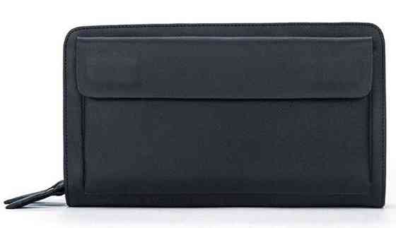 Клатч чоловіча з натуральної шкіри Чорний (Vintage) Київ