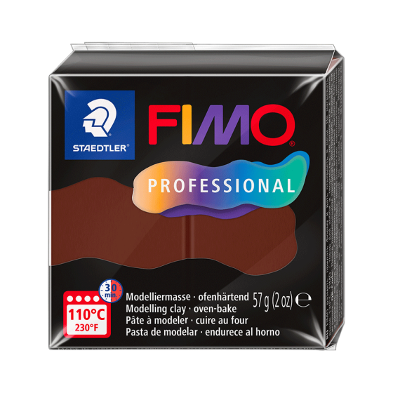 Пластика Professional шоколадна 57г Fimo Киев