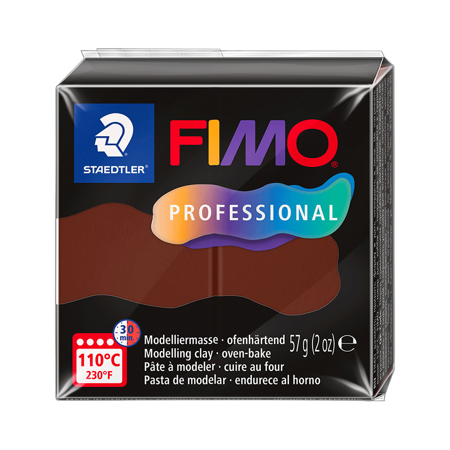 Пластика Professional шоколадна 57г Fimo Киев - изображение 1