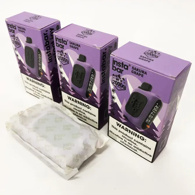 Сакура з Виноградом • Цигарка InstaBar WT 20000 тяг Дніпро - фото 5