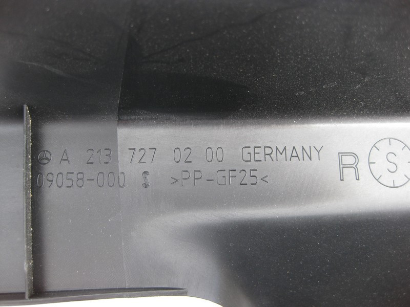 Mercedes-Benz  A2137270200 9051 Обшивка рами вікна передніх правих дверей чорна E-Class W213 Одесса - изображение 2