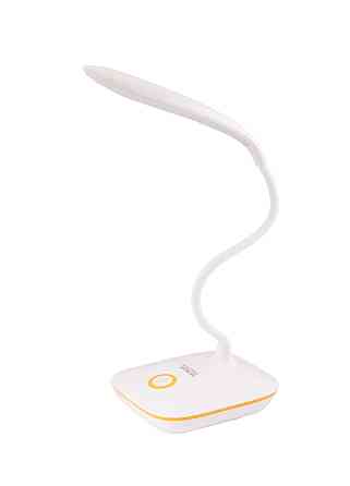 Лампа настольная гибкая MASTERTOOL 125х100х350 мм COB LED USB/3xAA ABS 94-0814 Ровно