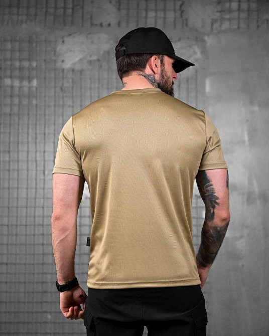 Тактична потовідвідна футболка OBLIVION Орел coyot ДЛ7055 Одеса - фото 10