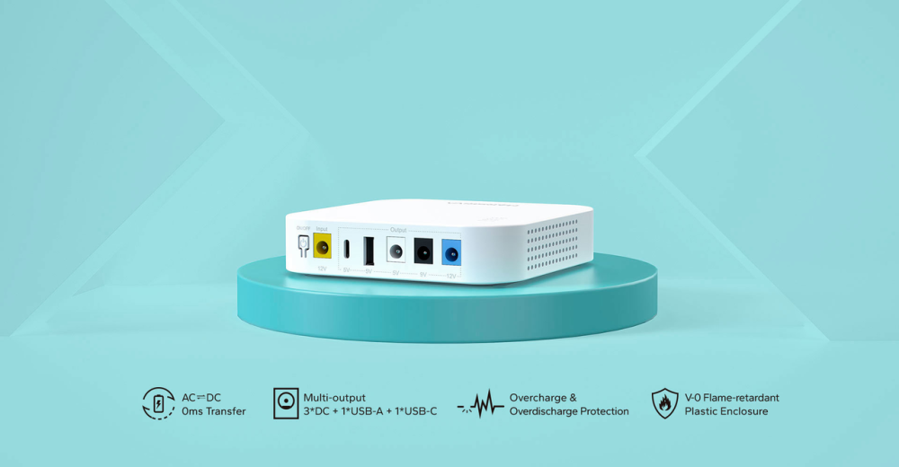 ИБП mini UPS для роутера и модема MARSRIVA KP4 10000 mAh 18W Одесса - изображение 7