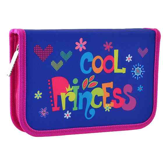 Пенал шкільний твердий "Smart" HP-04 одинарний з 2-ма клапанами 532012 "Cool Princess", шт Київ