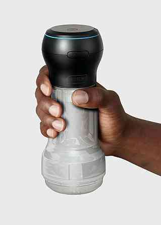 Мастурбатор Kiiroo Feel Pocket Crystal зі всмоктувальною інтерактивною насадкою PowerBlow Combo Set Sex Aura Київ
