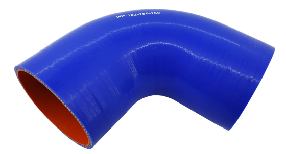 Патрубок (150 мм х 150 мм) (90` - кут) (d=100 товщ = 5 мм) Мукачево