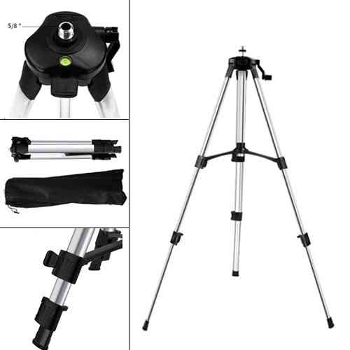 Алюмінієвий штатив 120см 5/8 для лазерного рівня та нівеліра професійна стійка Київ