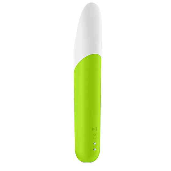 Мінівібратор із гнучким язичком Satisfyer Ultra Power Bullet 7 Green Sex Aura Київ