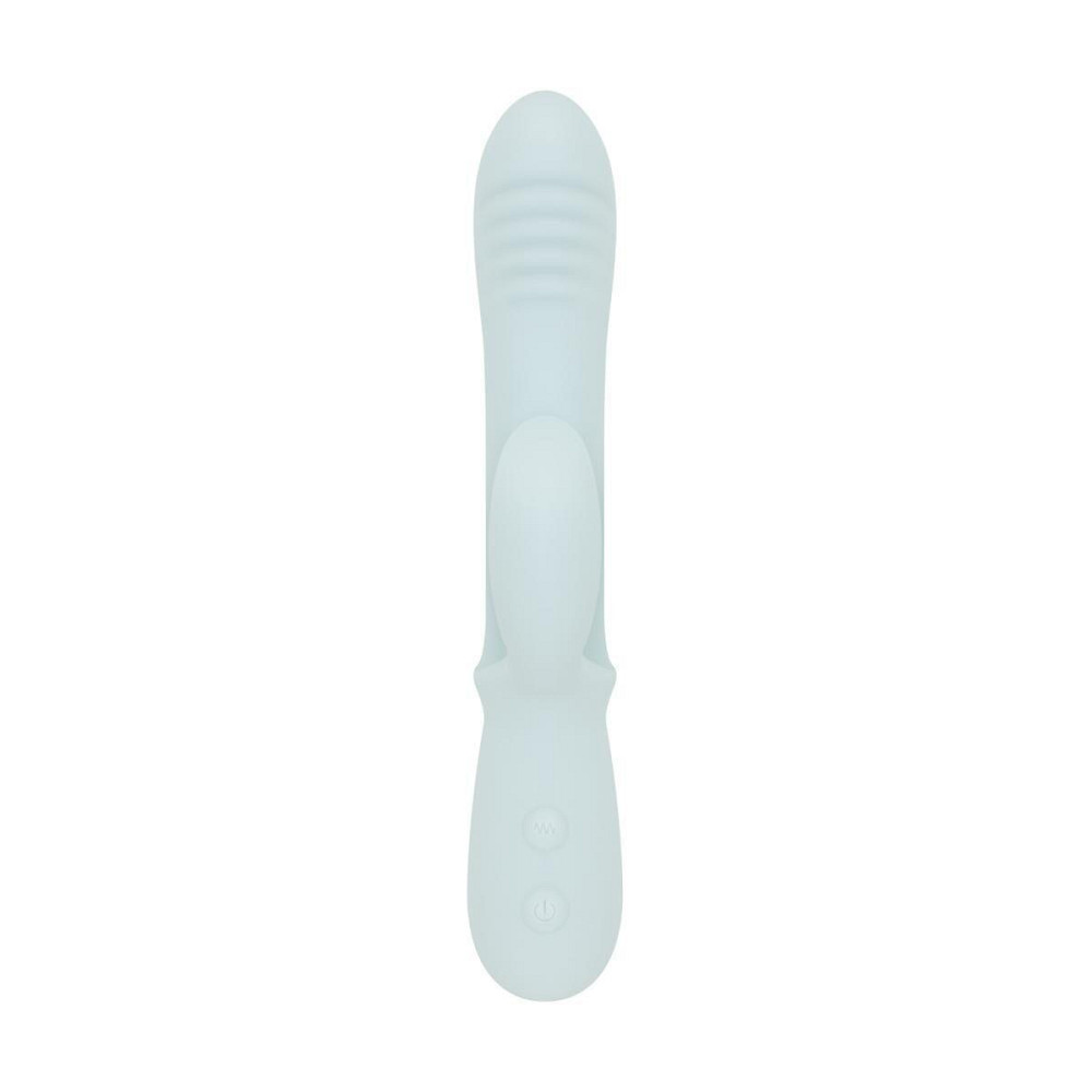 Вибратор-кролик Good Vibes Only - SAGE Triple Stimulation Vibe Soft Silicone - Blue Sex Aura Киев - изображение 2
