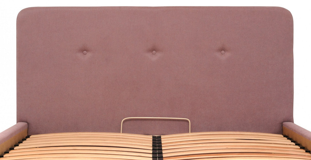 Ліжко Двоспальне Michelle Standart 160 х 200 см Fibril 24 Рожевий Дніпро - фото 9