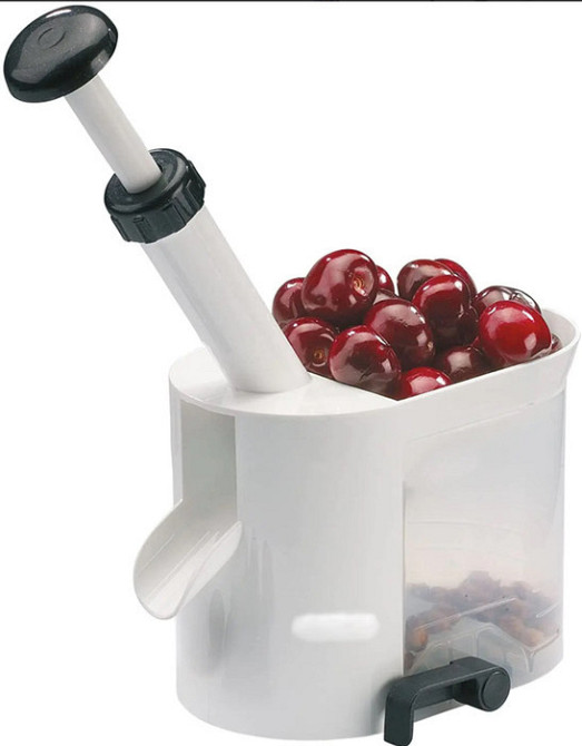 ПРИЛАД ДЛЯ ВИДАЛЕННЯ КІСТОЧОК ВИШНІ ЧЕРІ СТОНЕР (ШТ) 2144 ABA-OPT Одеса - фото 1