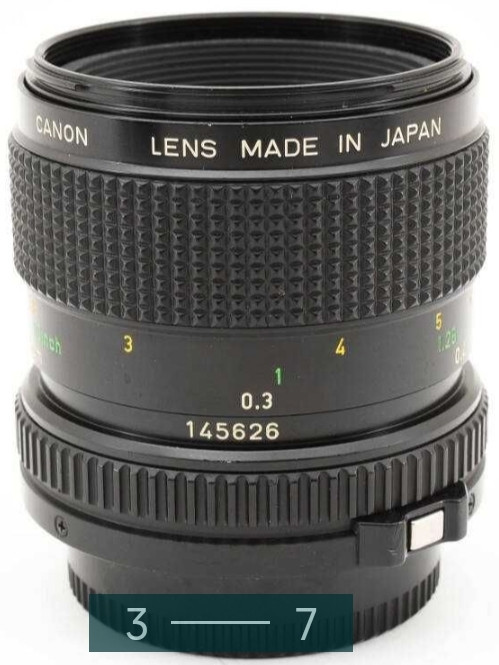 Объектив: Canon FD 50mm. F3.5 Macro Киев - изображение 3