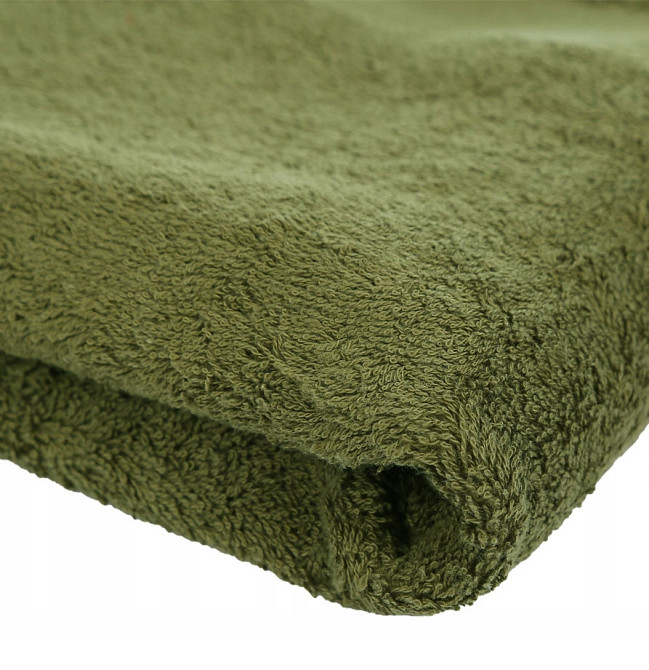 Туристическое Полотенце быстросохнущее 110х50 см из хлопка Mil-Tec от Sturm (16011001) Olive Нововолынск - изображение 6