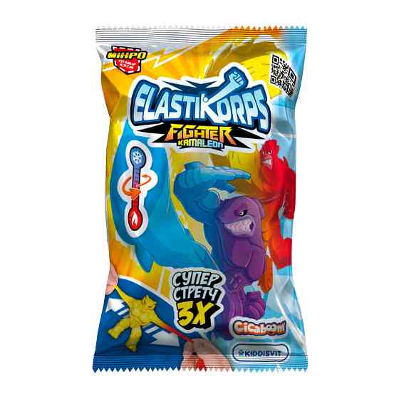 Стретч-игрушка Микробоец Elastikorps ELAKAM-MIC1 серии 