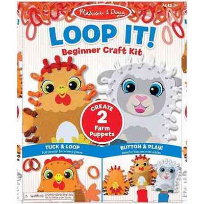 Набор для творчества Melissa&Doug Бумажный кукольный театр Ферма (MD30194) Винница