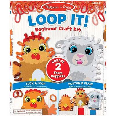 Набор для творчества Melissa&Doug Бумажный кукольный театр Ферма (MD30194) Винница - изображение 1