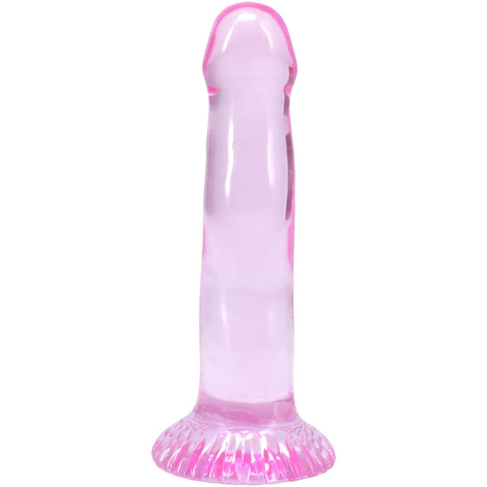Набор фаллоимитаторов Doc Johnson Crystal Jellies - Dong Starter Set - Purple, Pink, Green Sex Aura Киев - изображение 7