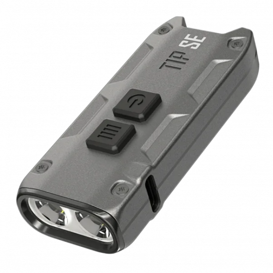 Ручний міні ліхтарик Nitecore TIP SE Type-C 700лм (4 режими) Сірий Вінниця