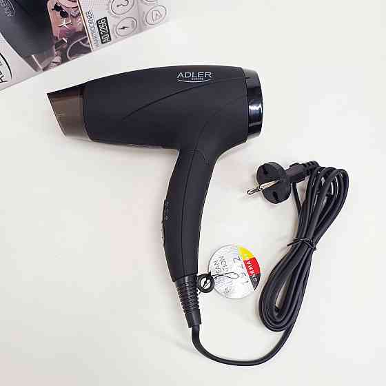 Электрический фен для профессионального использования Adler AD 2266 1400Вт, Фен для разных типов волос AY-23 Львов