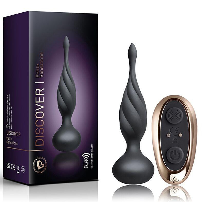 Анальна вібропробка Rocks Off Petite Sensations – Discover Black Sex Aura Київ - фото 3