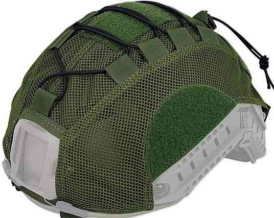 Кавер (чехол) на баллистический шлем типа Fast сетка Оливковый Винница