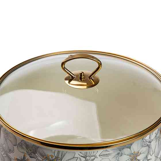 Емальована каструля 6,5 л для всіх плит Київ