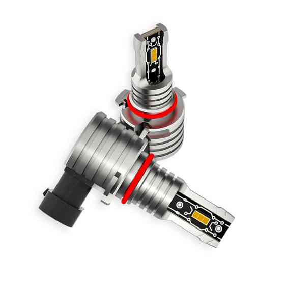 Автолампа HB3 12V-24V EUROTUN NH 44W 4500L 6500K LED радіатор Мукачево