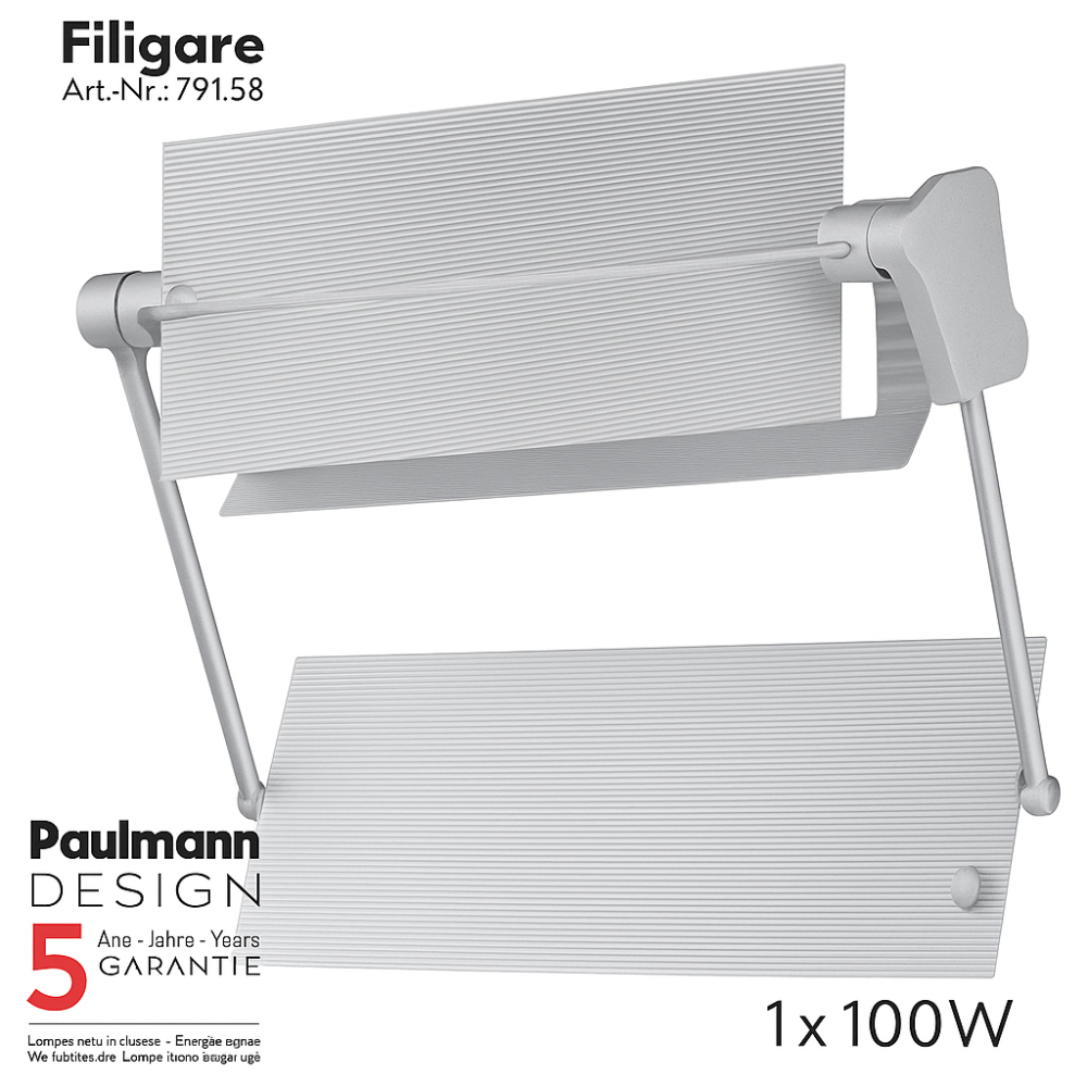 Настенный светильник Paulmann 100W, E27 230V дизайнерский бра регулируемый для зонального акцентного освещения Киев - изображение 3