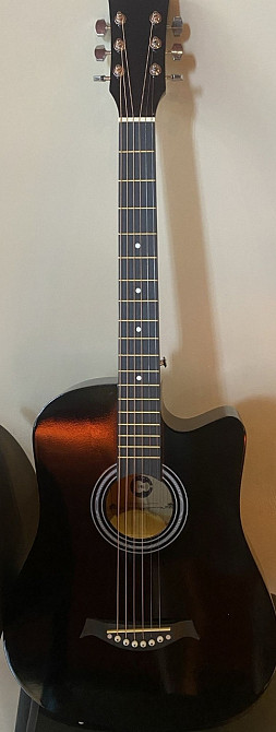 Гітара чорна глянцева нова срочно!! Харків - фото 3