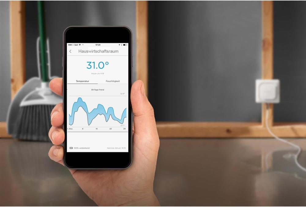 Розумний Wi-Fi датчик витоку води та замерзання Resideo (Honeywell) W1 White з сенсорним кабелем 1.2м та сиреною 100 дБ Київ - фото 4